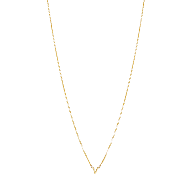 Initial Necklace - Gold