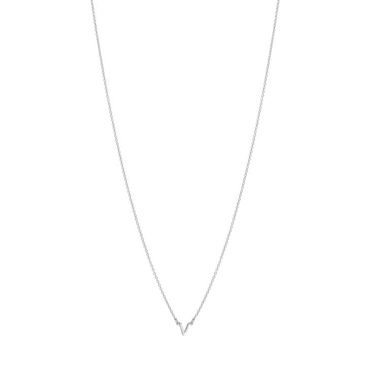 Initial Necklace - Silver