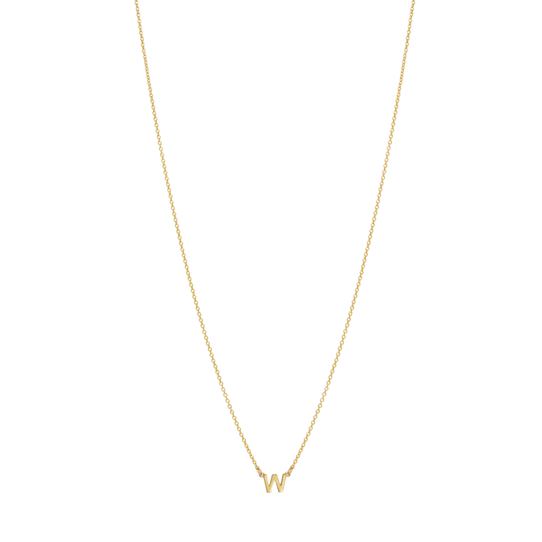 Initial Necklace - Gold