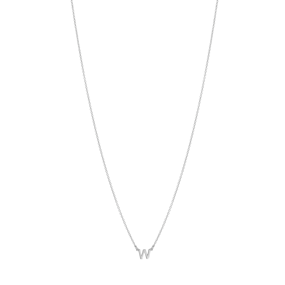 Initial Necklace - Silver