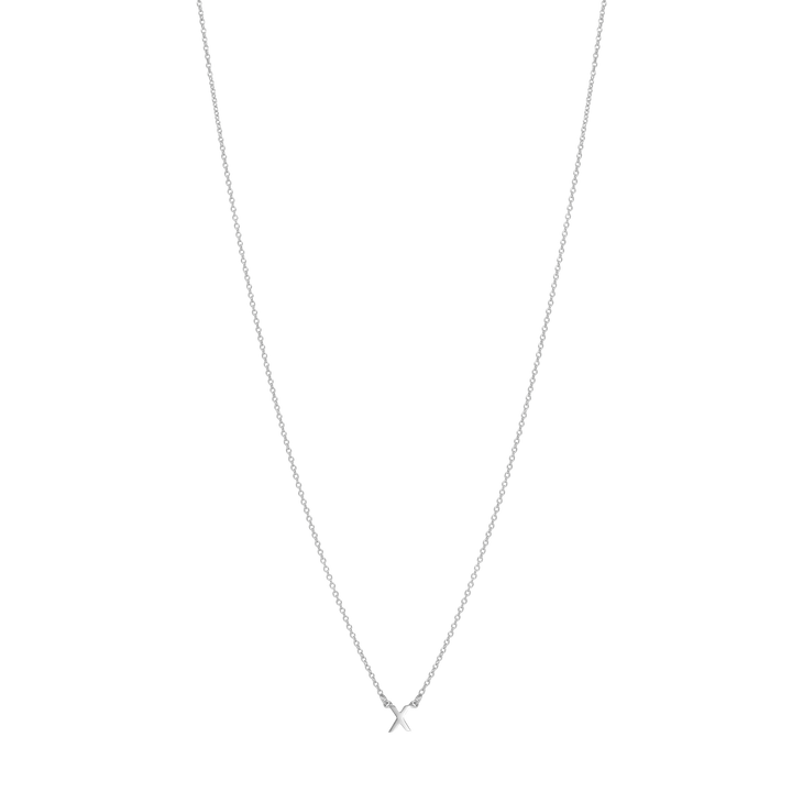 Initial Necklace - Silver
