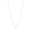 Initial Necklace - Silver - Y
