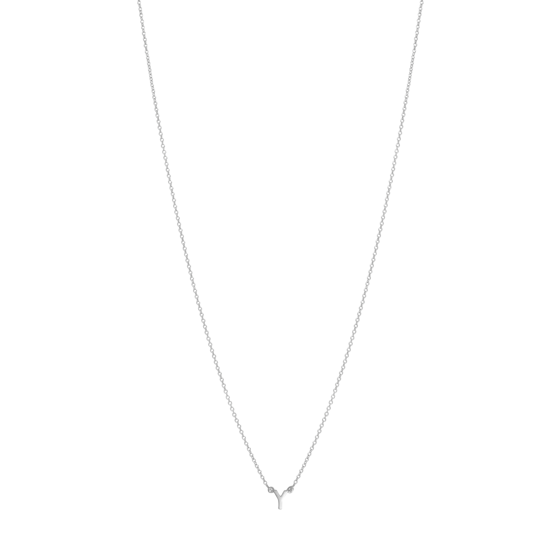 Initial Necklace - Silver