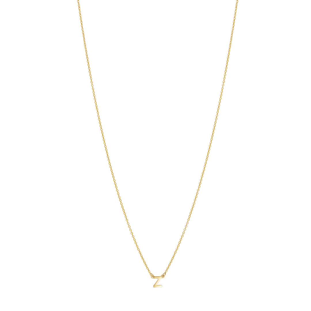 Initial Necklace - Gold