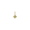 Birthstone Hanging Charm - Solid Gold - August - Peridot