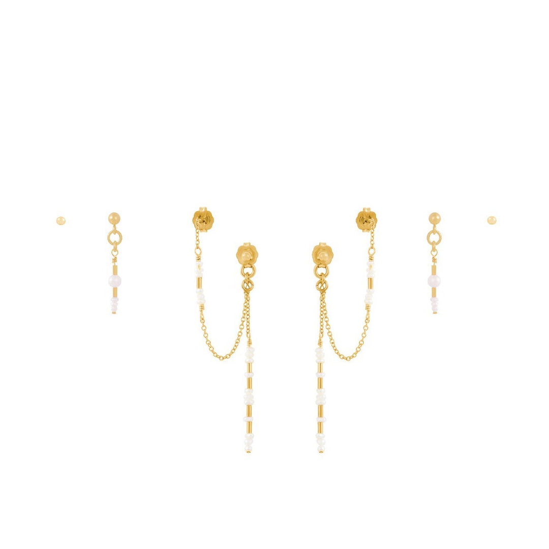 Lolana Earring Set - Gold