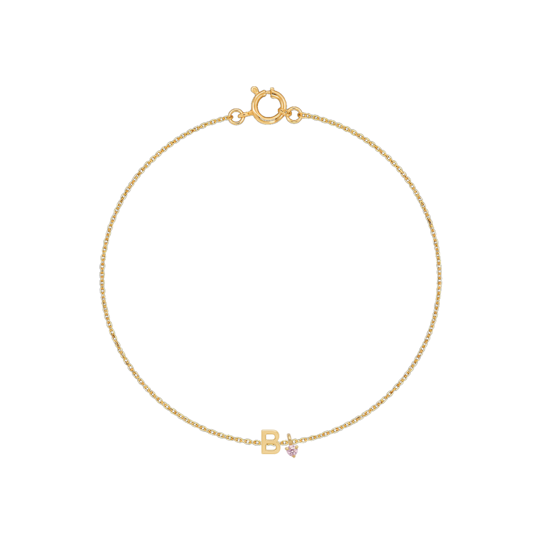 Fine Oval Cable Chain Slider Bracelet - Solid Gold