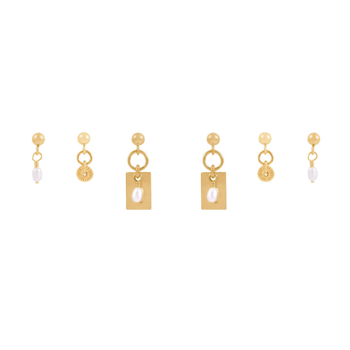 Tara Earring Bundle  - Gold