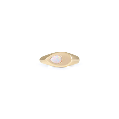 Marcia Opal Ring - Yellow Gold