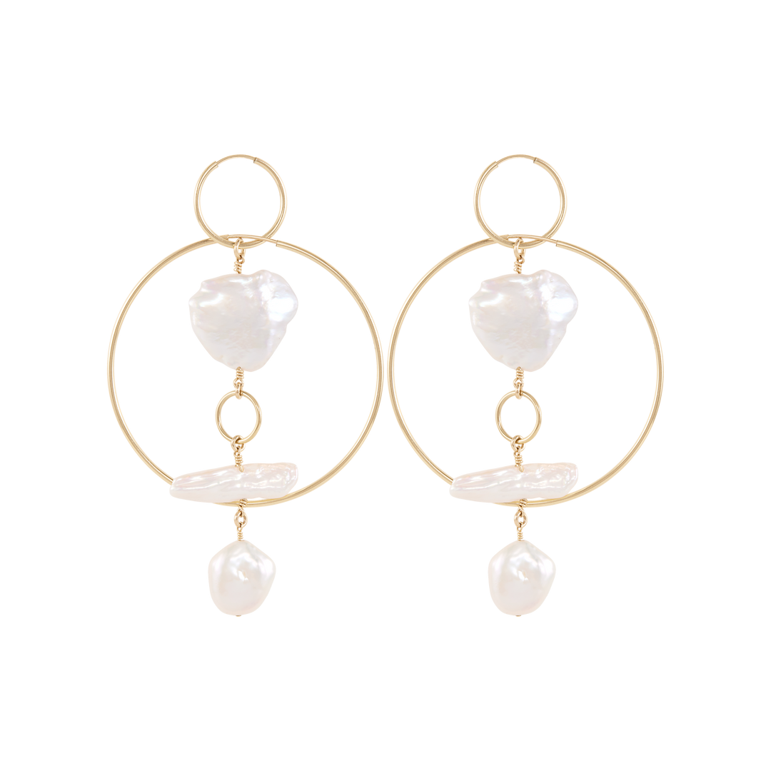 Verona Earrings - Gold