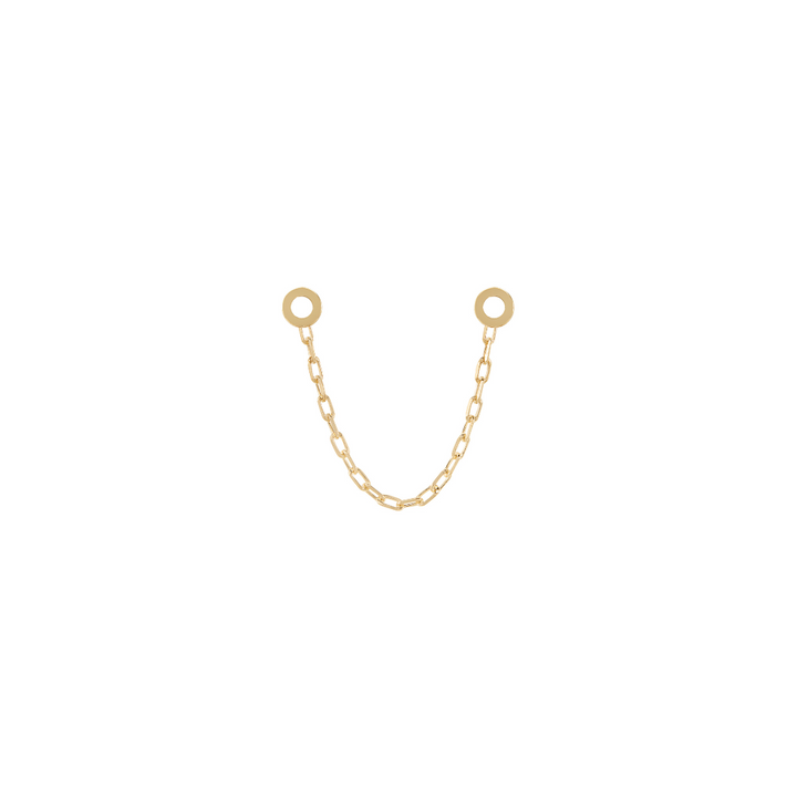 Earring Chain Connecter - Solid Gold