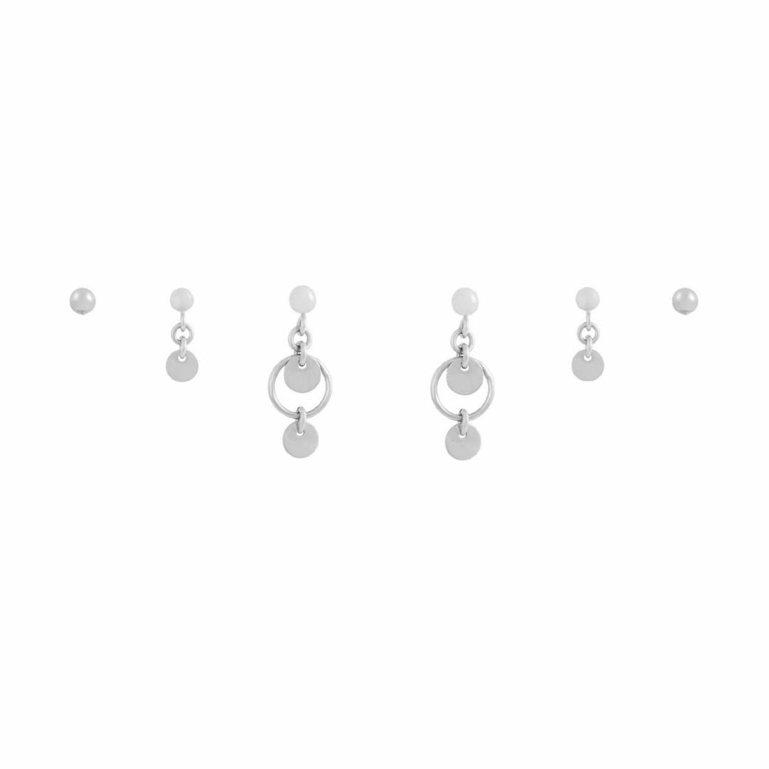 Aida Earring Set - Sterling Silver
