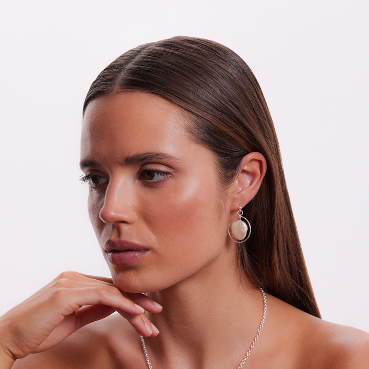 Alessia Earrings - Silver