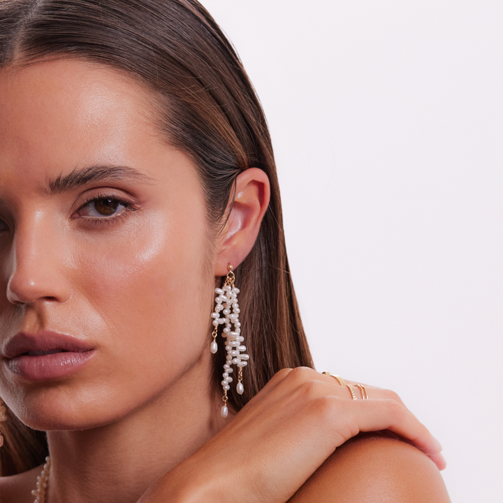 Angelina Earrings - Gold