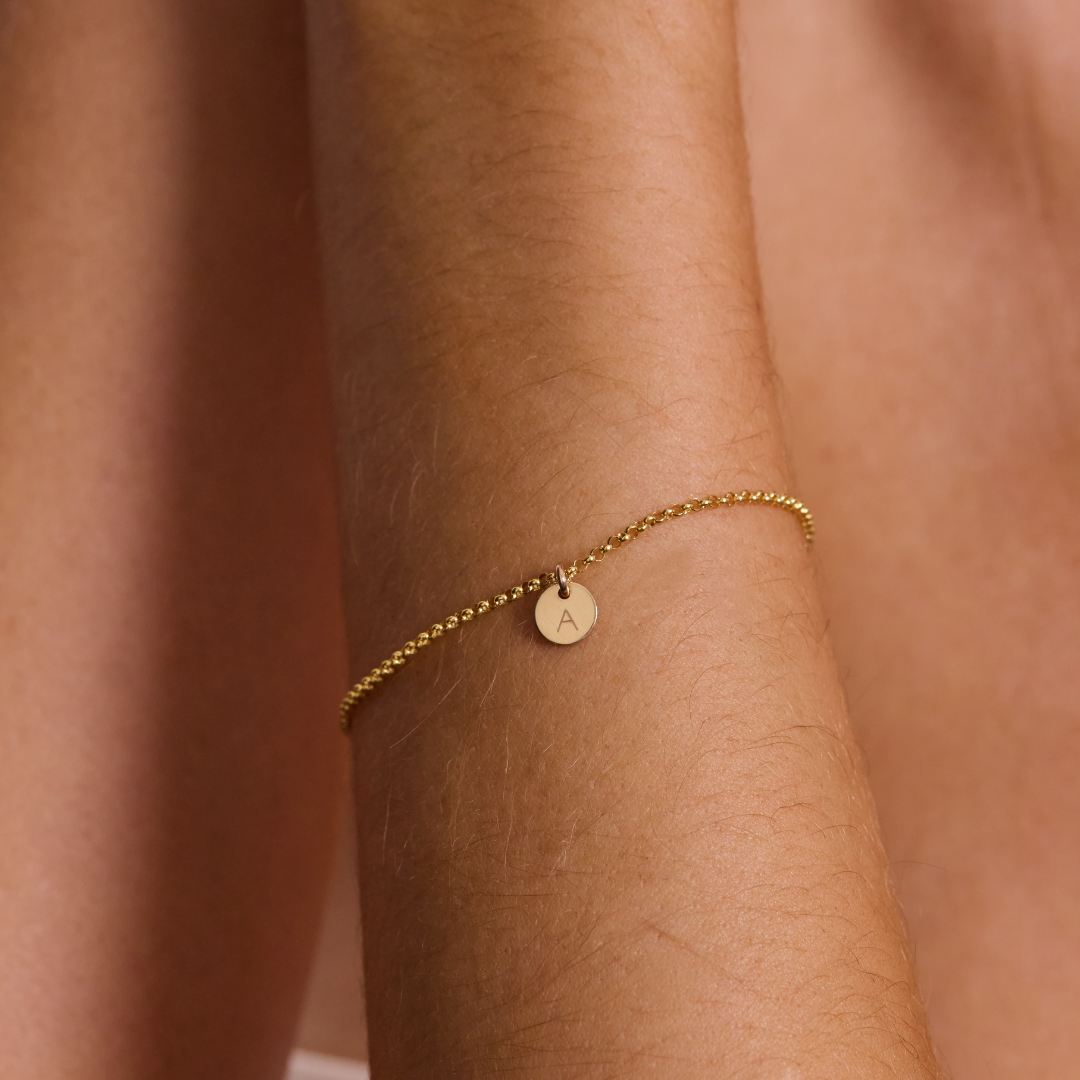 Engravable Bracelet - Gold