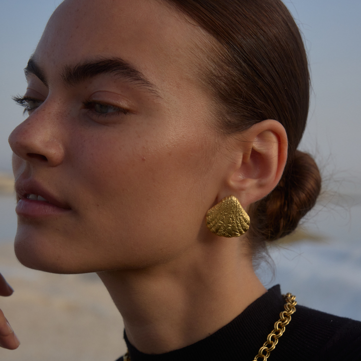 Ilios Earrings - Gold