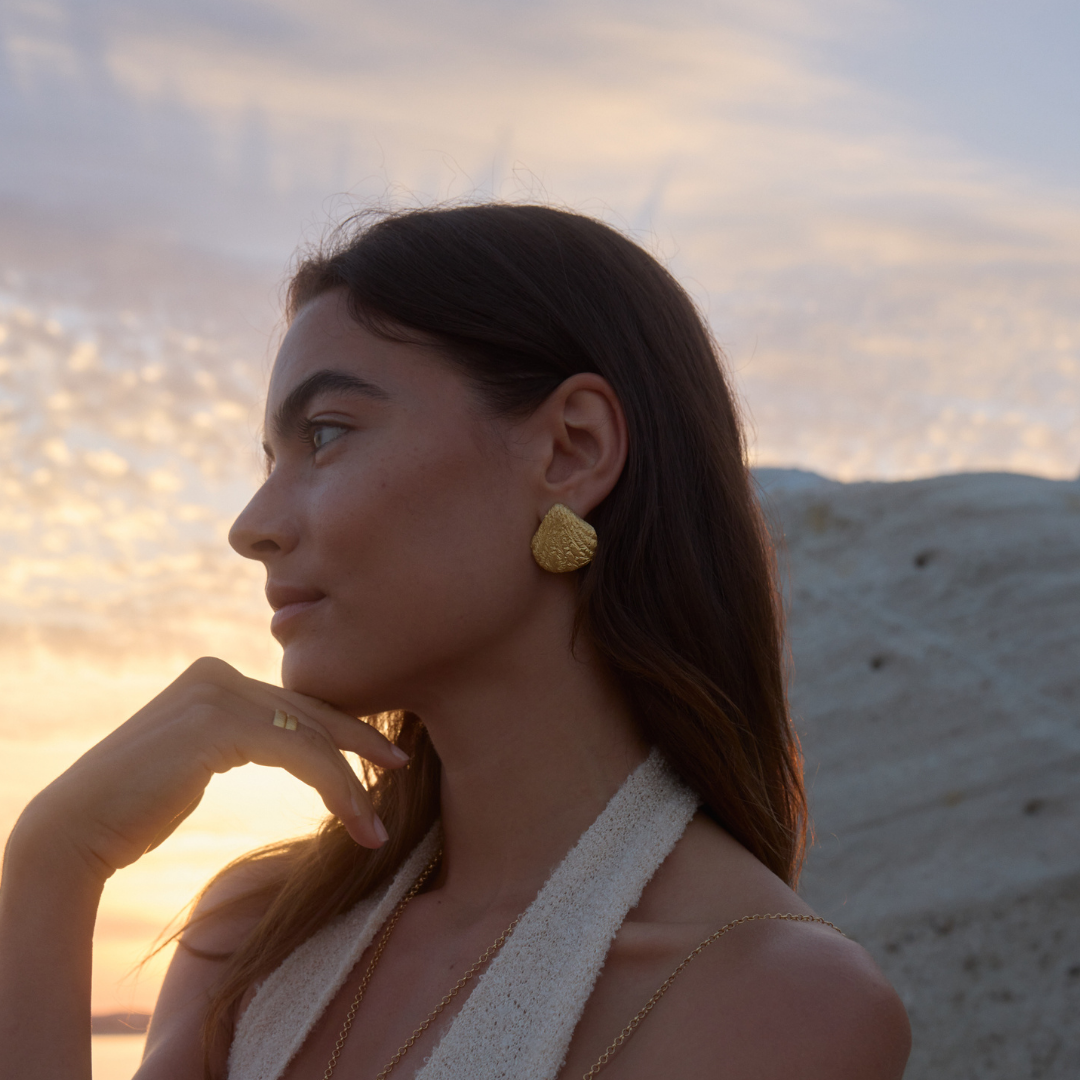 Ilios Earrings - Gold