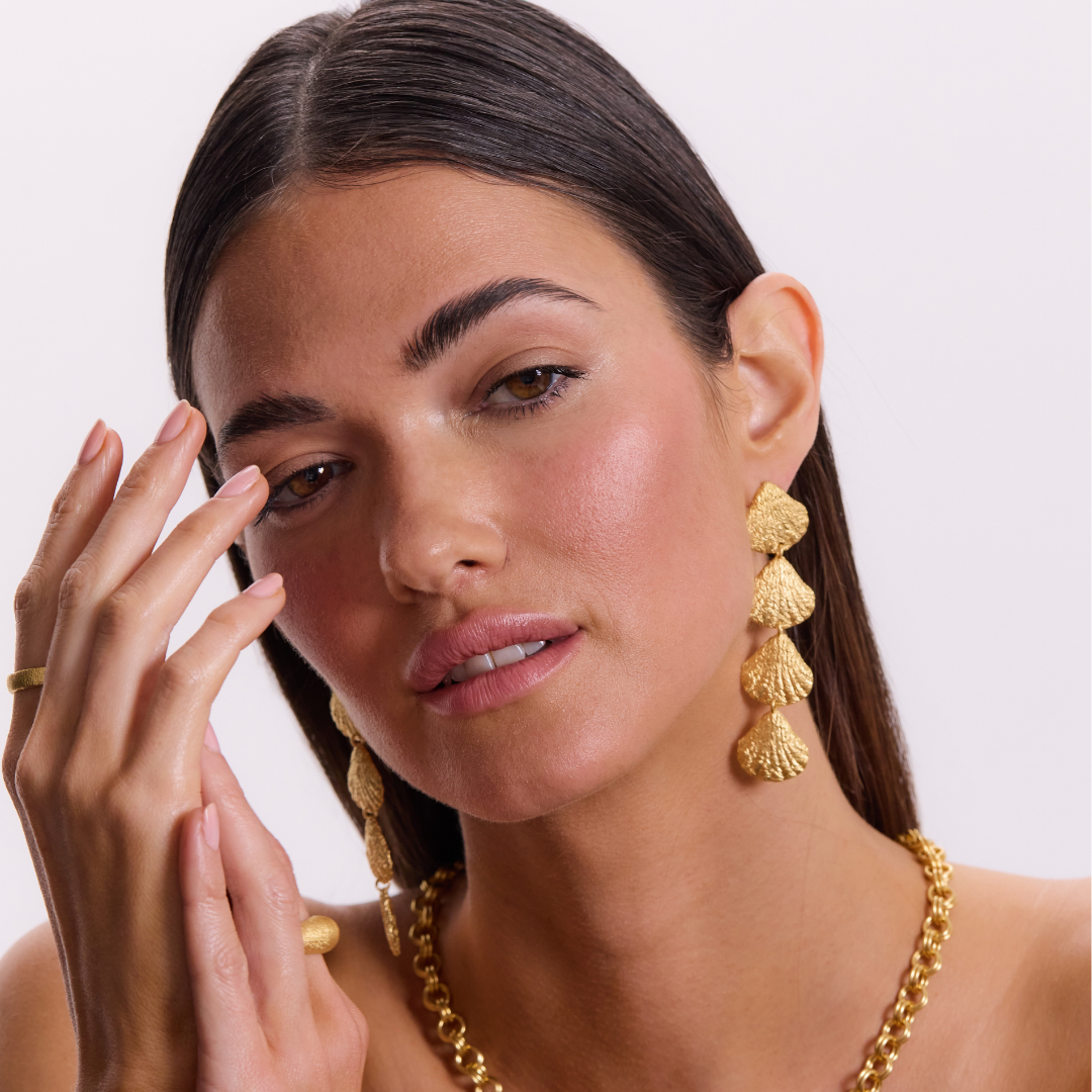 Kochýli Earrings - Gold