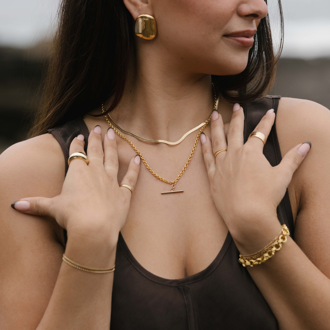 Elvera Necklace Bundle - Gold