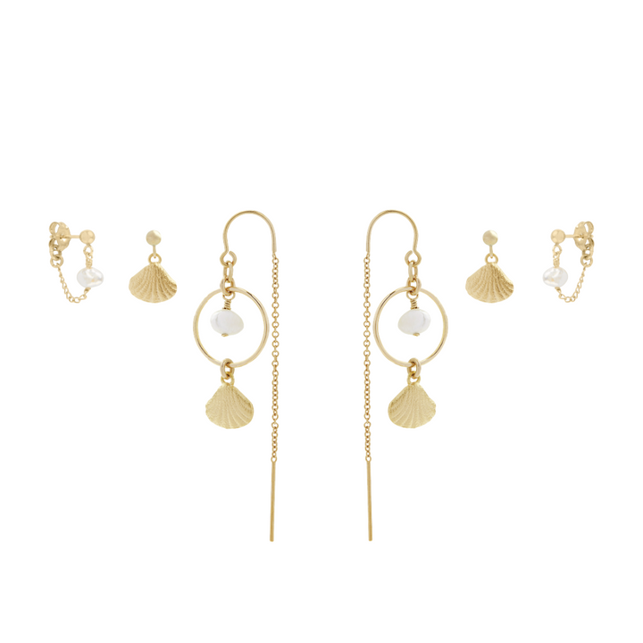 Hestia Earring Set - Gold