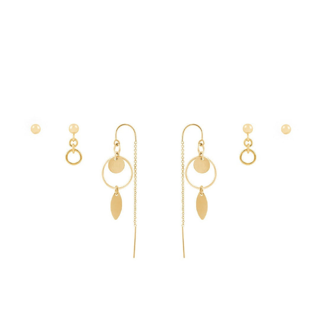 Jada Earring Set - Gold