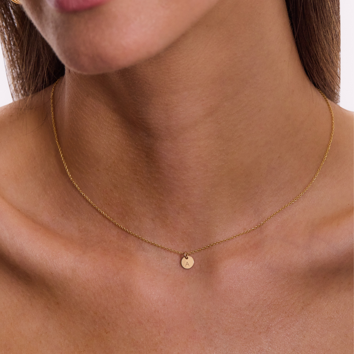 Engravable Necklace - Gold