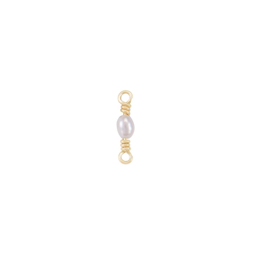 Noa Pearl Charm - Gold