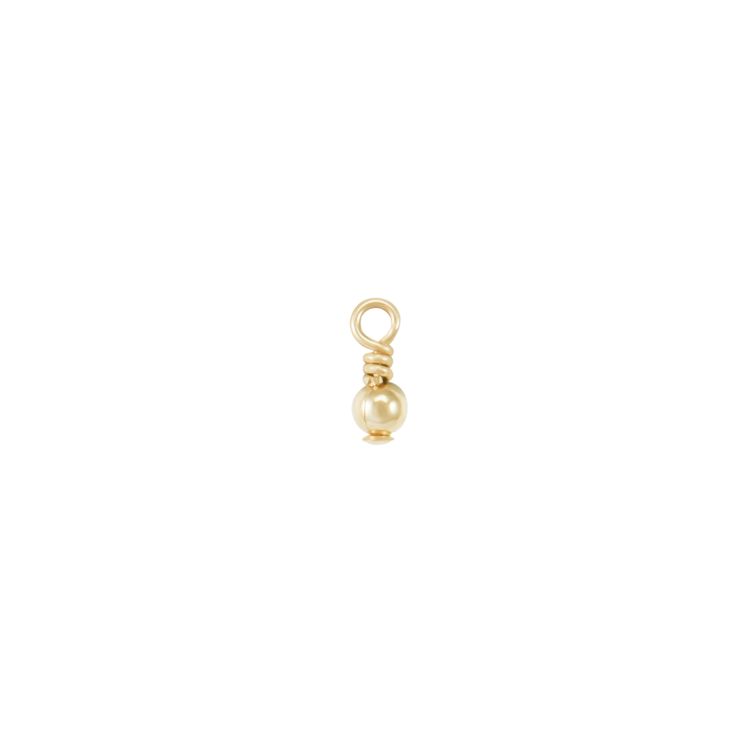 Noa Bead Charm - Gold