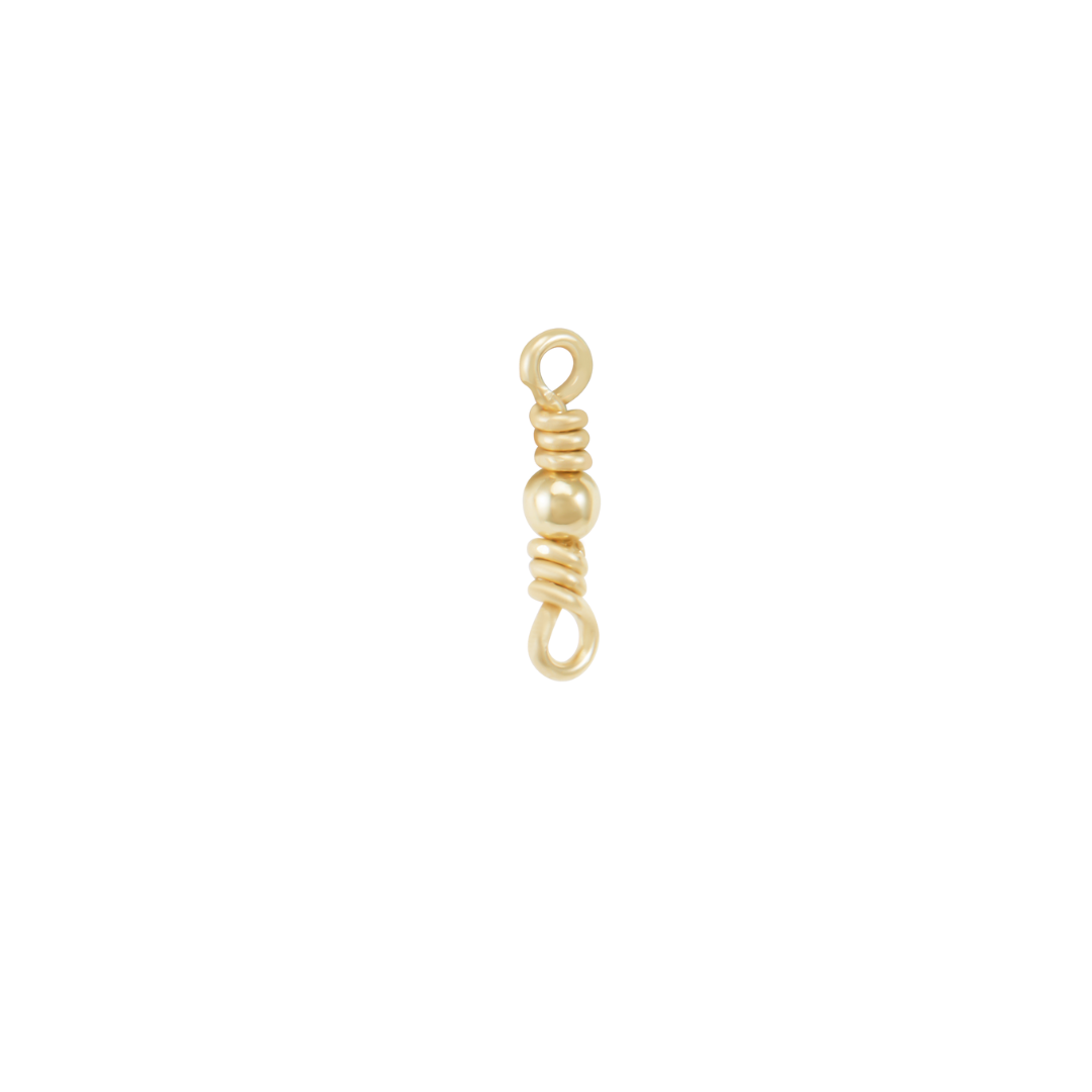 Noa Bead Charm - Gold