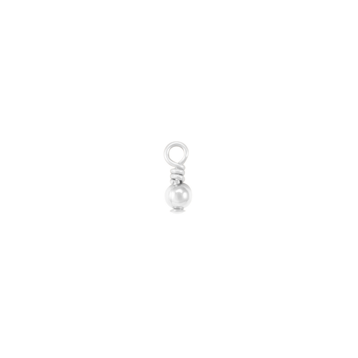 Noa Bead Charm - Silver