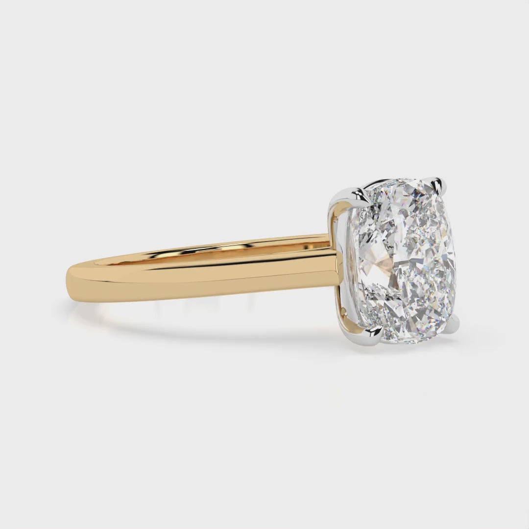 Leah Engagement Ring - Yellow Gold