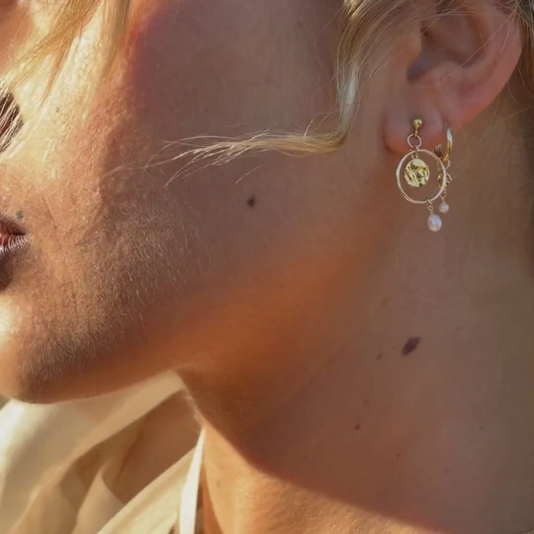 Zaria Earrings - Gold