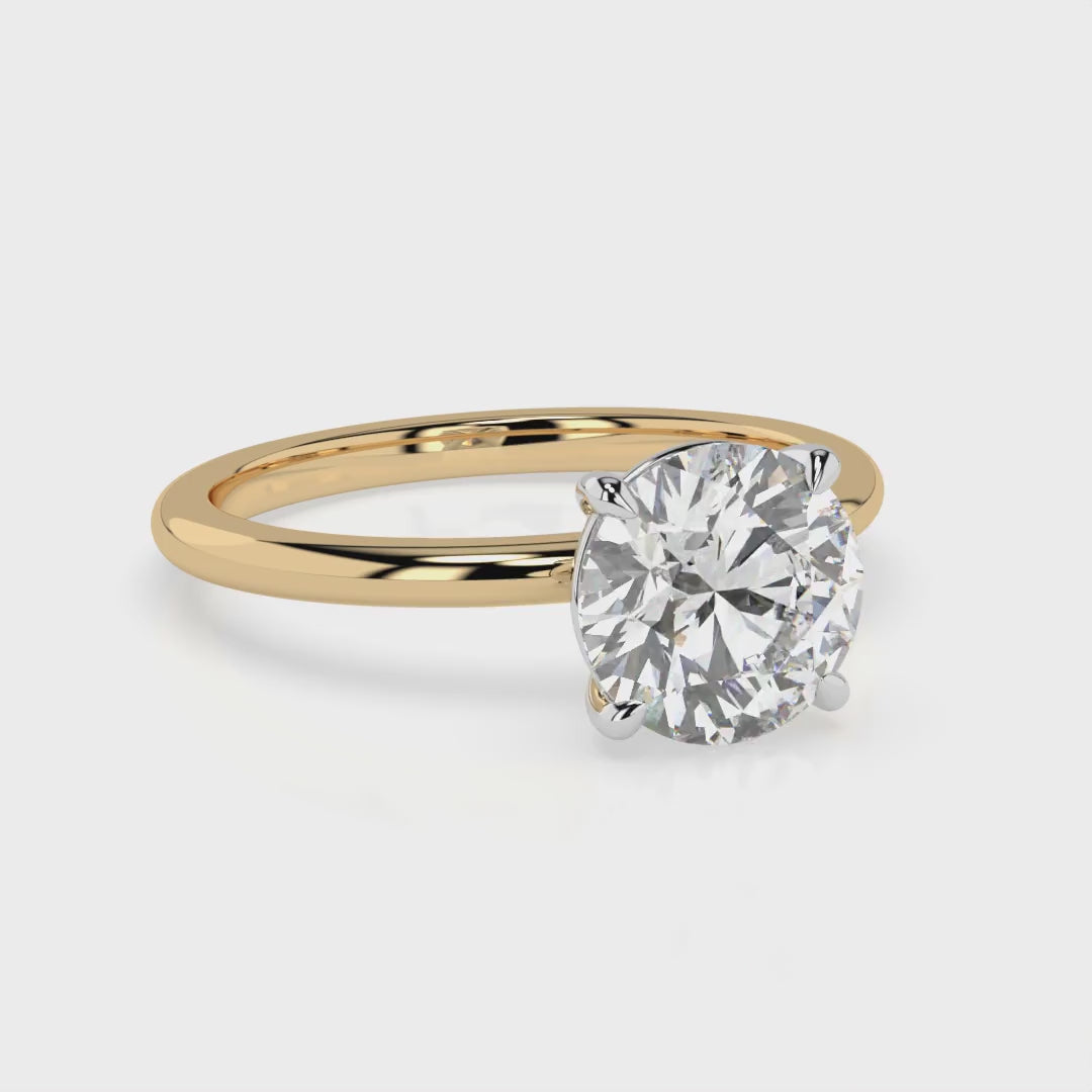 Ida Engagement Ring - Yellow Gold