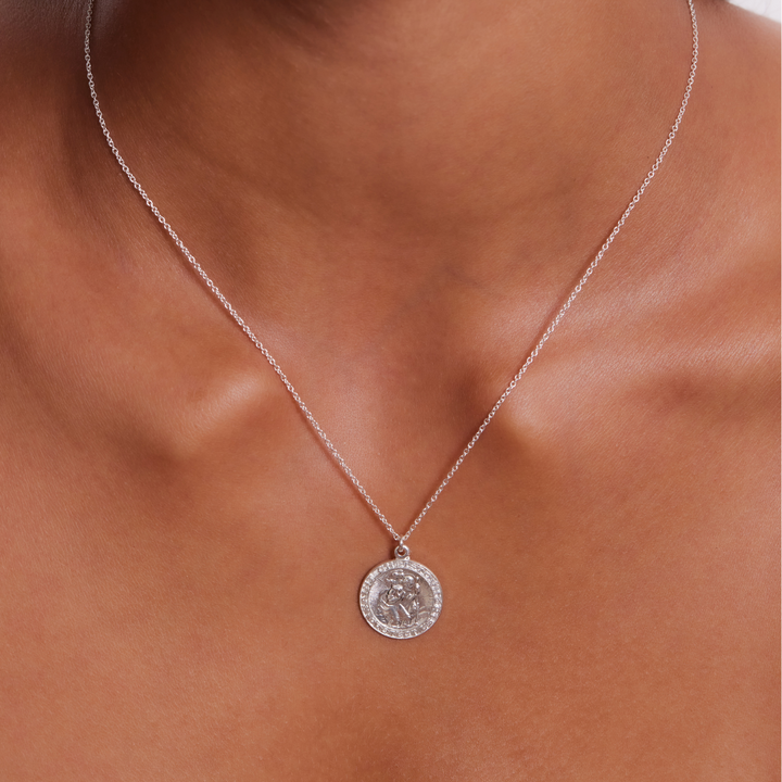 St Christopher Necklace 1.0 - Sterling Silver