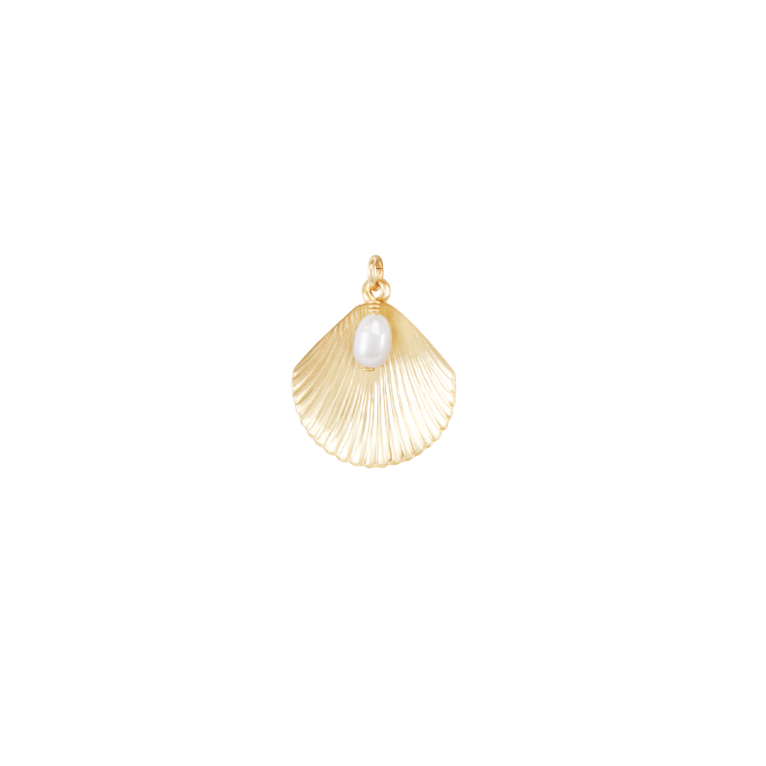 Ula Shell with Lulita Pearl - Gold