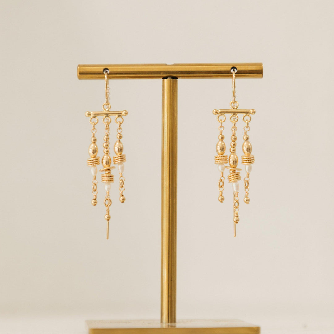 Tahnee Earrings - Gold
