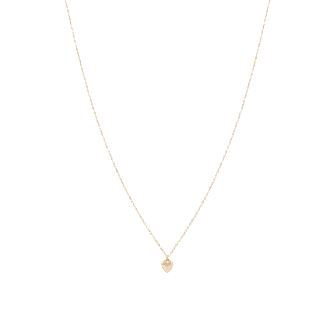 Heart Necklace - Solid Gold