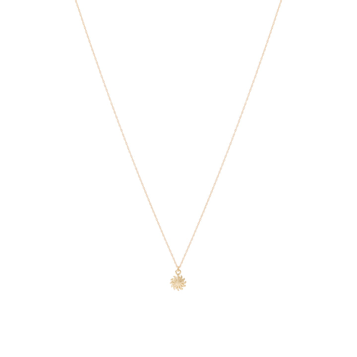 Sun Necklace - Solid Gold