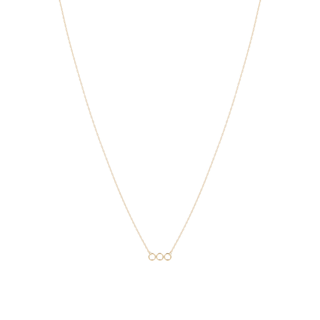Shani Necklace - Solid Gold