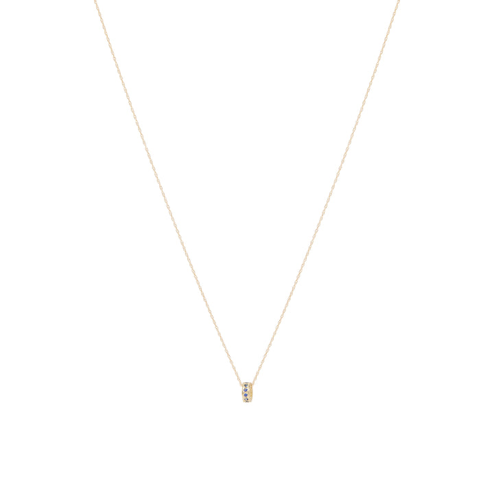 Marci Sapphire Necklace - Solid Gold