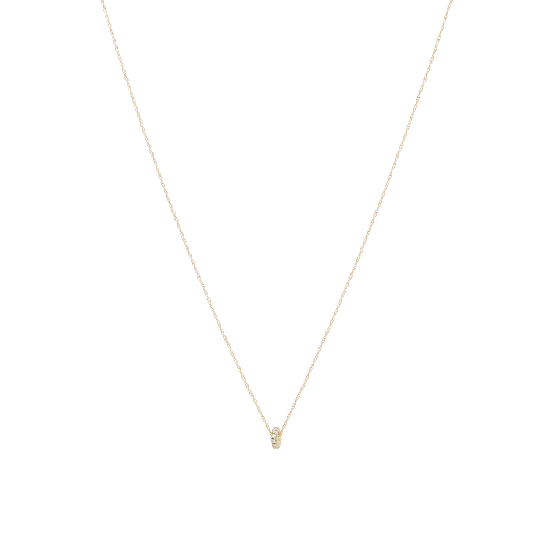 Marci Diamond Necklace - Solid Gold
