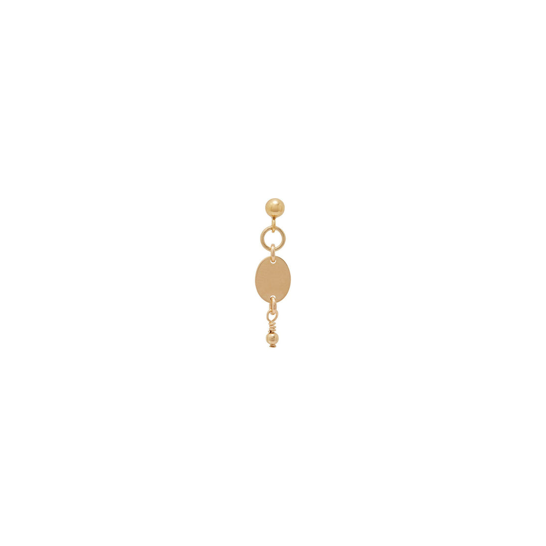 Thalia Beaded Earrings - Gold