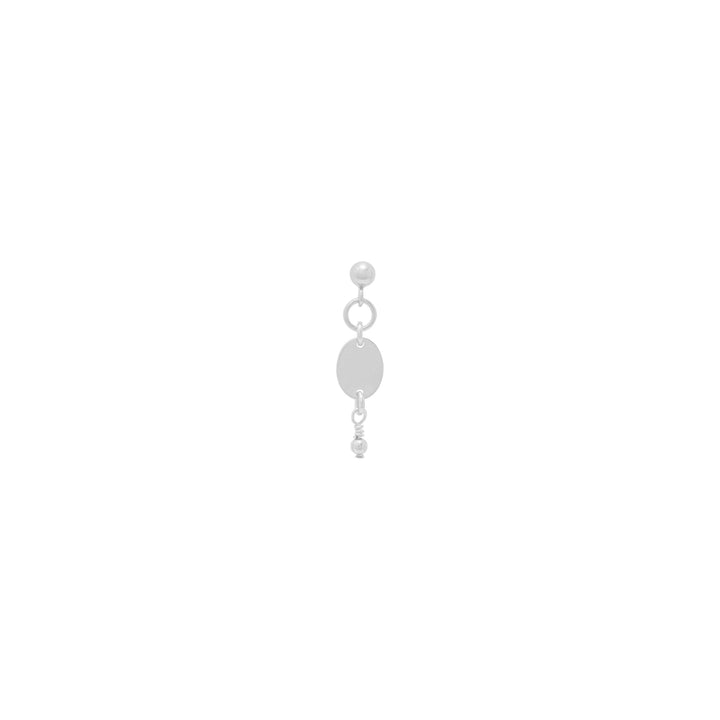 Thalia Beaded Earrings - Sterling Silver