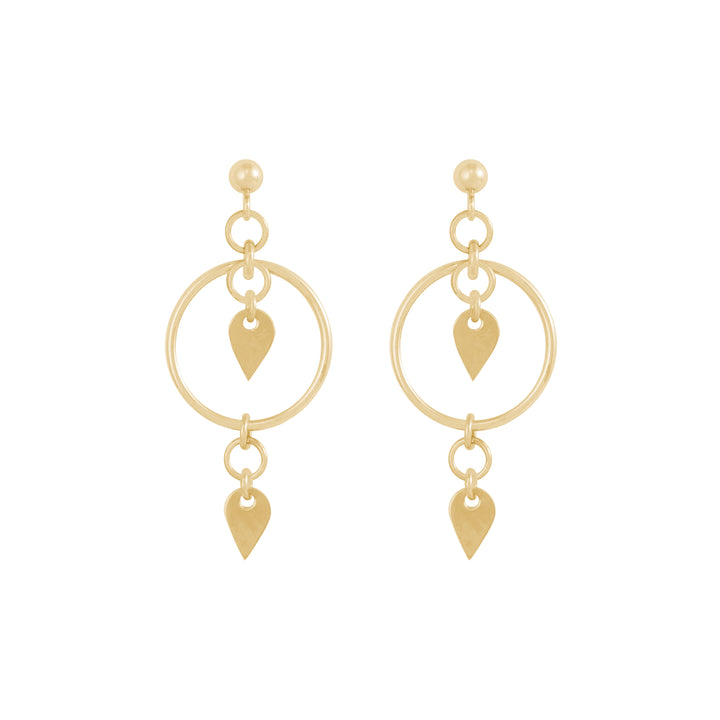 Cecile Earrings Gold
