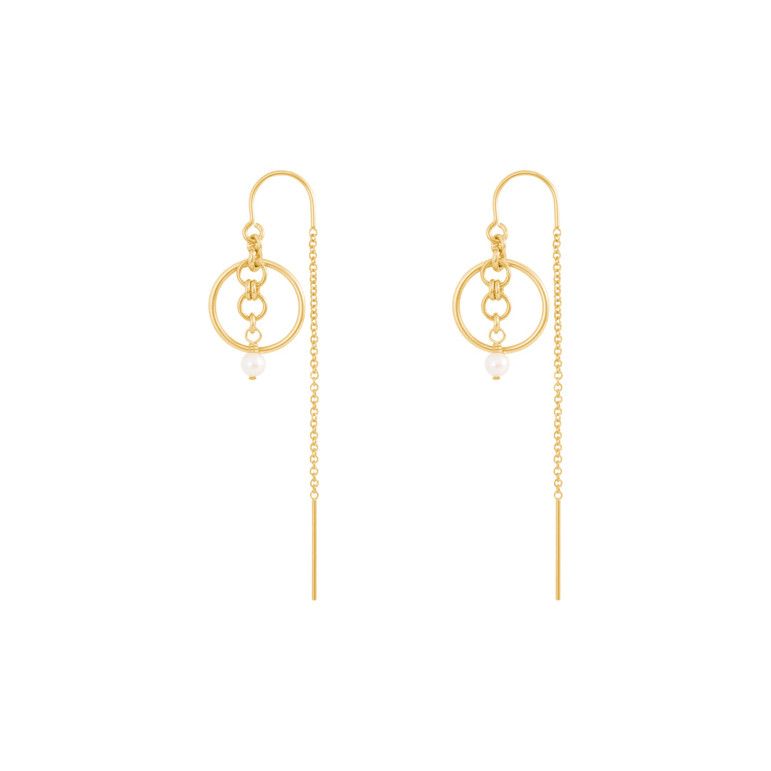 Iris Earrings Gold