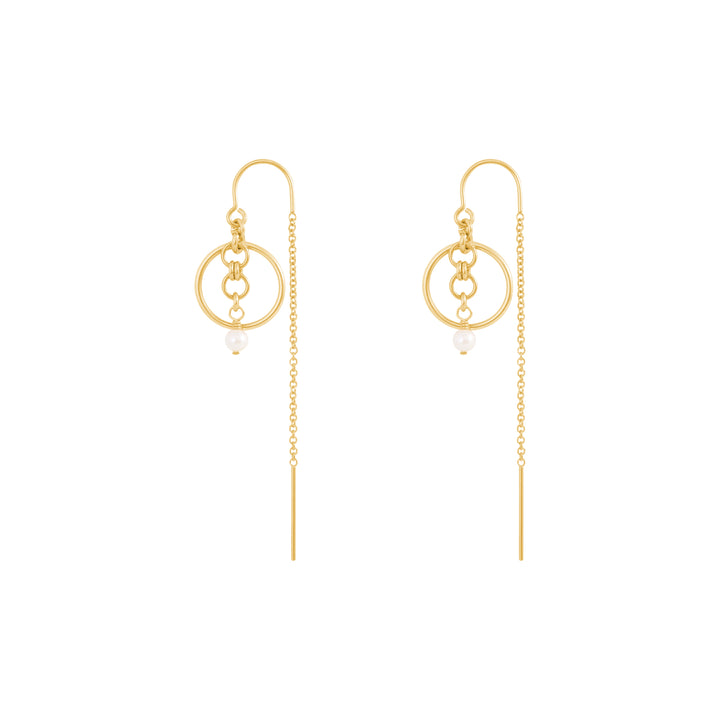 Iris Earrings Gold