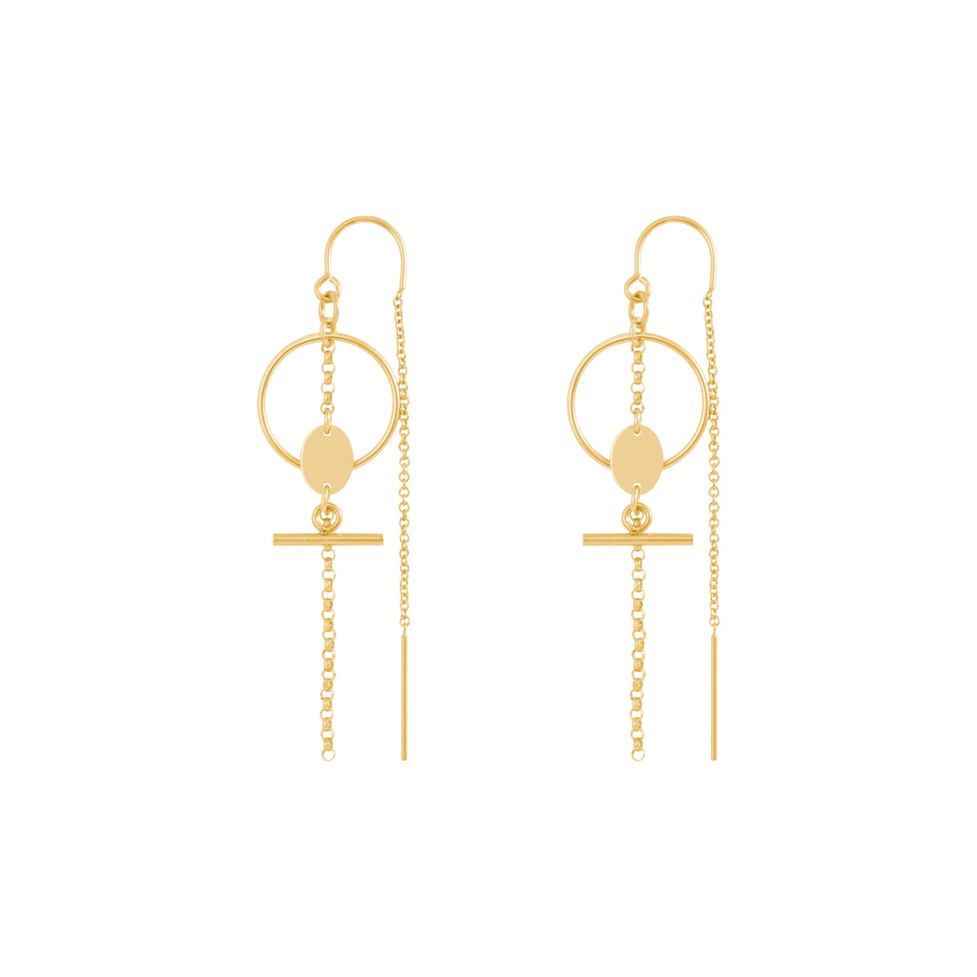 Mira Earrings - Gold