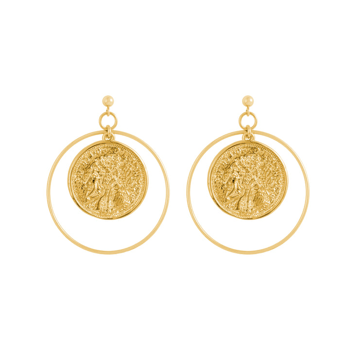 Azariah Earrings - Gold