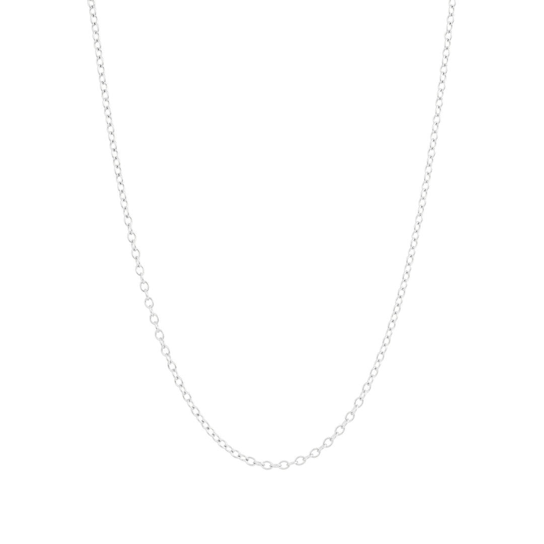 Rolo Chain Necklace - Sterling Silver