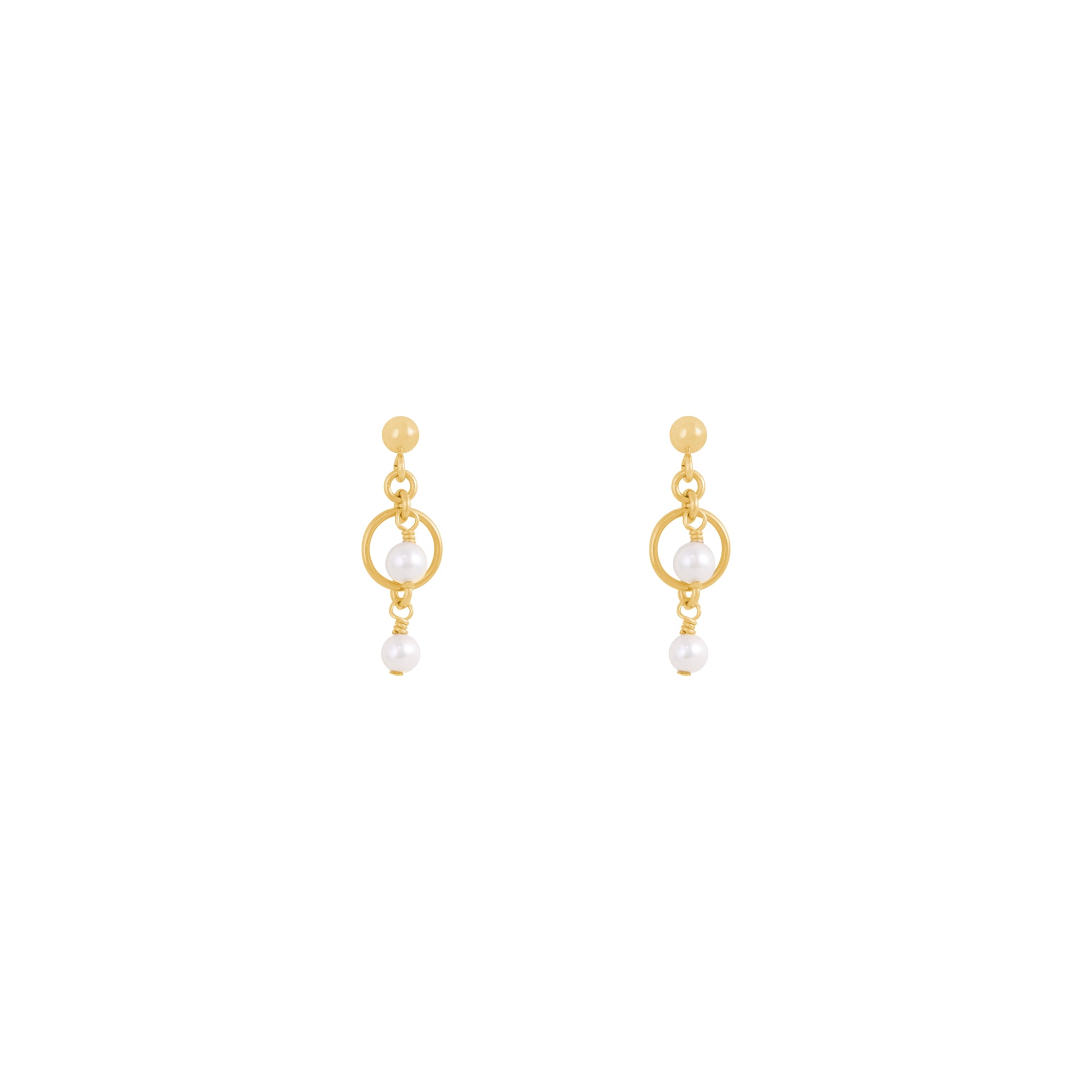 Rylee Earrings - Gold – Alana Maria Jewellery